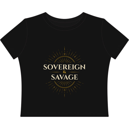 Sovereign & Savage - Crop Top