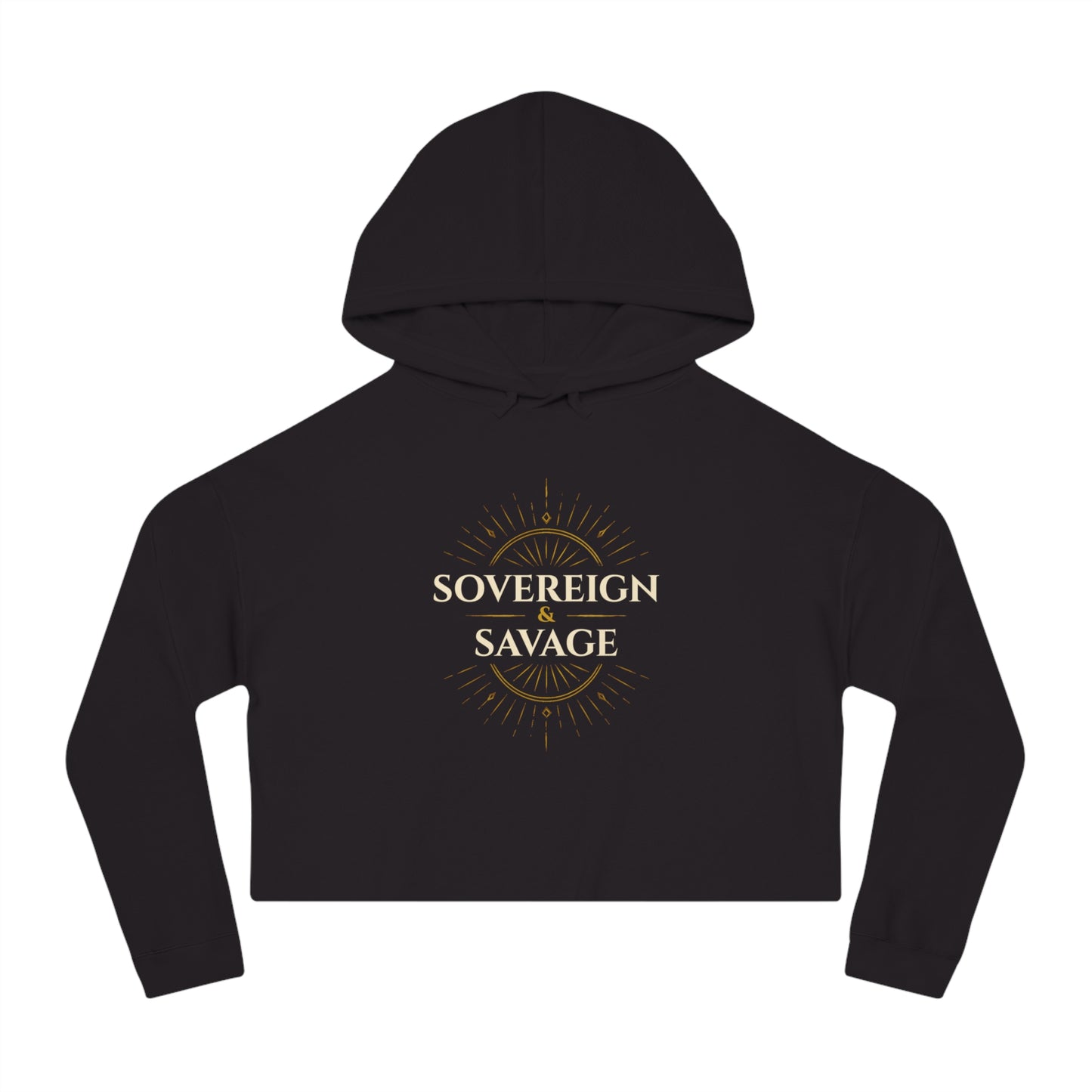 Sovereign & Savage Women's Cropped Hoodie