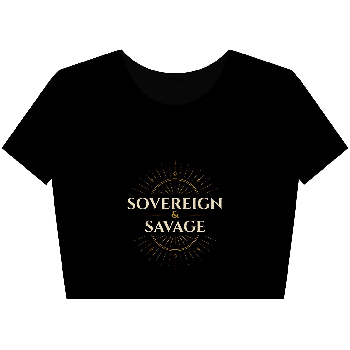 Sovereign & Savage - Women's Crop Tee