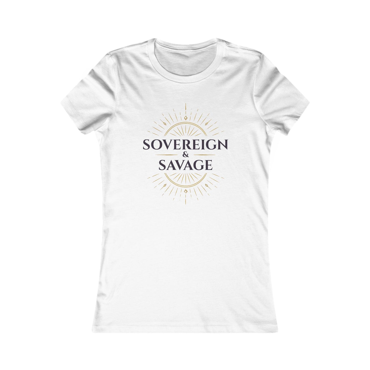 Sovereign & Savage - Women's Fitted Tee