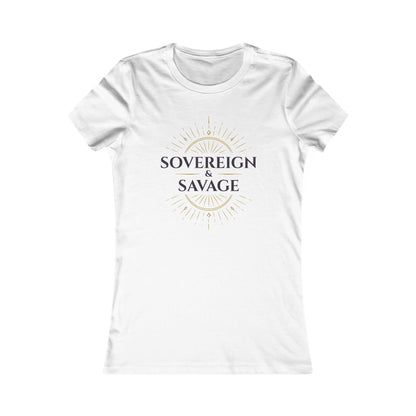 Sovereign & Savage - Women's Fitted Tee
