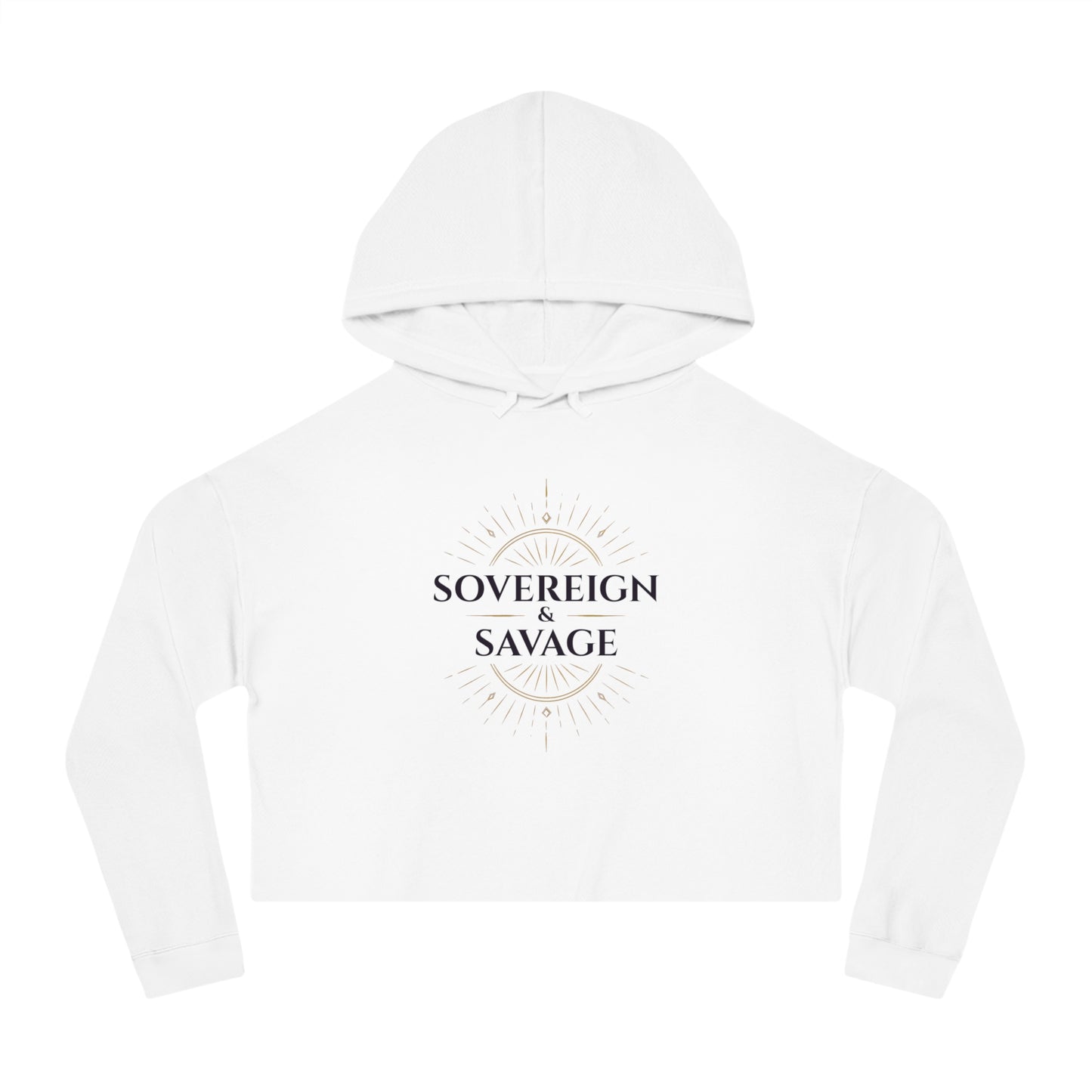 Sovereign & Savage Women's Cropped Hoodie