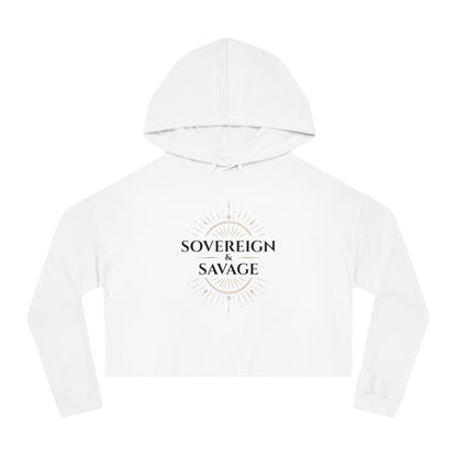 Sovereign & Savage Women's Cropped Hoodie