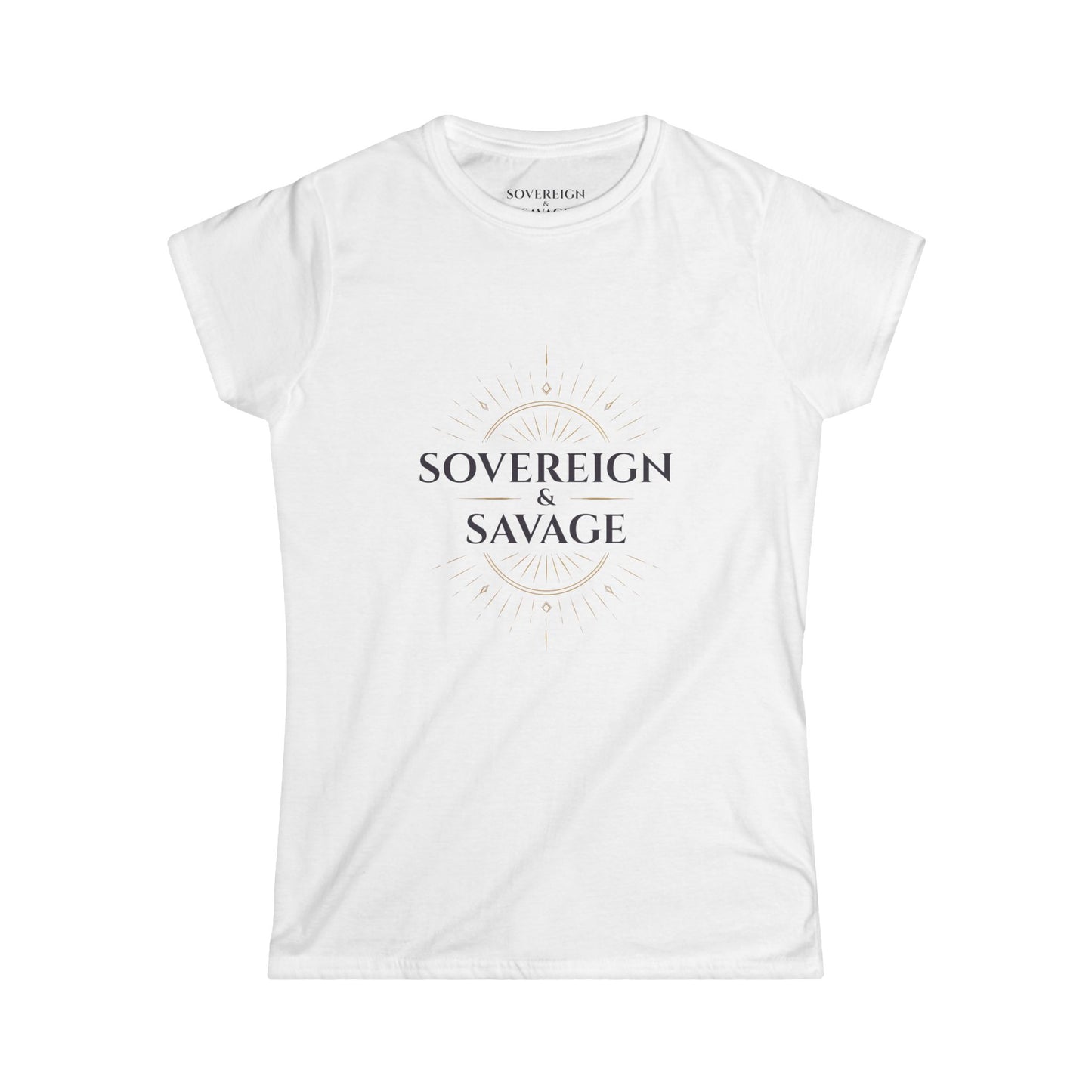 Sovereign & Savage - Women's Fitted Tee